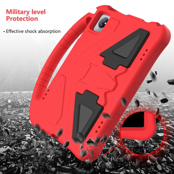 For Teclast M40 Pro 2023 EVA Shockproof Tablet Case with Holder(Red)