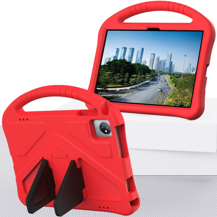 For Teclast M40 Pro 2023 EVA Shockproof Tablet Case with Holder(Red)