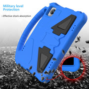 For Teclast M40 2022 EVA Shockproof Tablet Case with Holder(Blue)