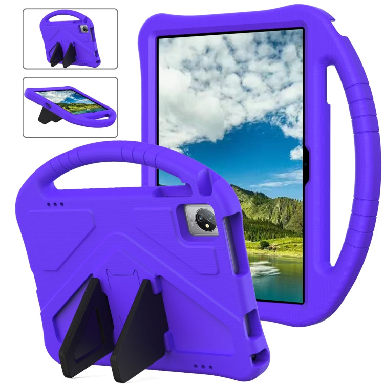 For Teclast P40HD 2022 / P40S 2023 EVA Shockproof Tablet Case with Holder(Purple) - Teclast by PMC TechLife | Online Shopping South Africa | PMC TechLife | Buy Now Pay Later Mobicred