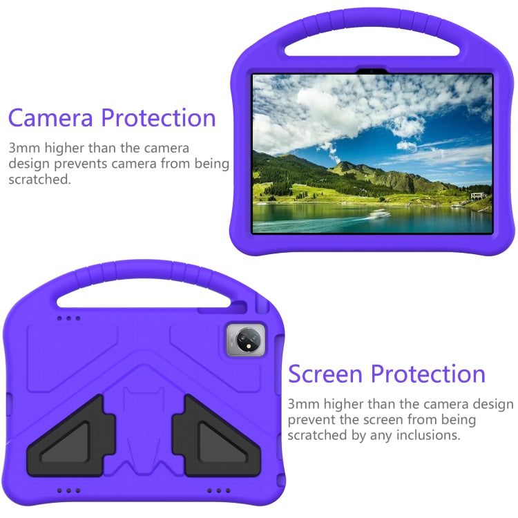 For Blackview Tab 7 WiFi 2022 EVA Shockproof Tablet Case with Holder(Purple) - Others by PMC TechLife | Online Shopping South Africa | PMC TechLife