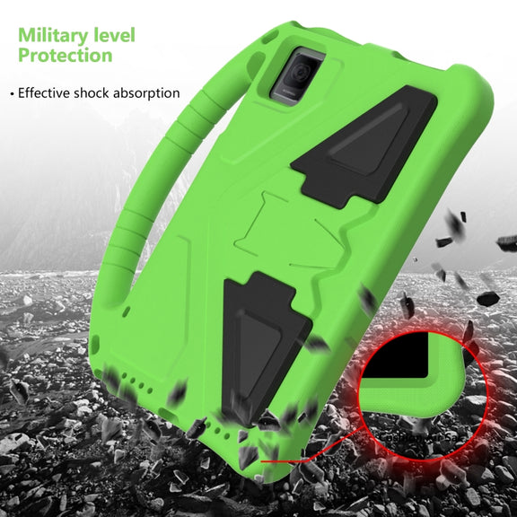 For Blackview Tab 11 WiFi 2023 / SE / 2021 EVA Shockproof Tablet Case with Holder(Green)