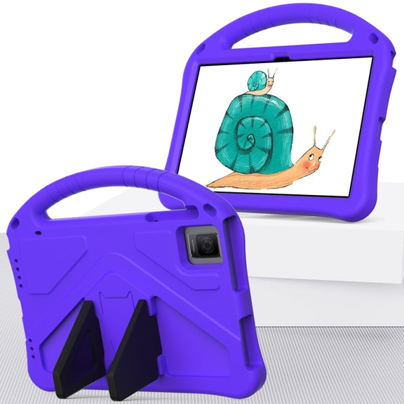For Blackview Tab 11 WiFi 2023 / SE / 2021 EVA Shockproof Tablet Case with Holder(Purple)