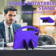 For Blackview Tab 11 WiFi 2023 / SE / 2021 EVA Shockproof Tablet Case with Holder(Purple)