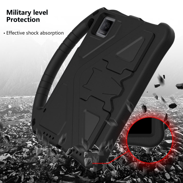 For Blackview Tab 11 WiFi 2023 / SE / 2021 EVA Shockproof Tablet Case with Holder(Black) - Others by PMC TechLife | Online Shopping South Africa | PMC TechLife