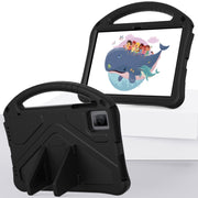 For Blackview Tab 11 WiFi 2023 / SE / 2021 EVA Shockproof Tablet Case with Holder(Black)