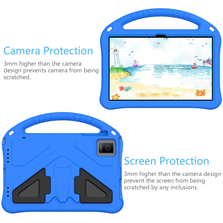 For Blackview Tab 11 WiFi 2023 / SE / 2021 EVA Shockproof Tablet Case with Holder(Blue) - Others by PMC TechLife | Online Shopping South Africa | PMC TechLife