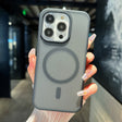 For iPhone 16 Pro Max Transparent TPU Hybrid PC Magsafe Phone Case(Black) - iPhone 16 Pro Max Cases by PMC TechLife | Online Shopping South Africa | PMC TechLife | Buy Now Pay Later Mobicred