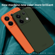 For Xiaomi Redmi Note 13 MOFI Qin Series Skin Feel All-inclusive PC Phone Case(Beige)