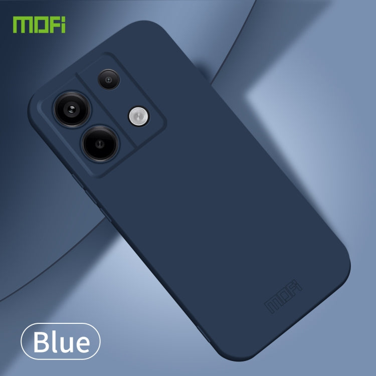 For Xiaomi Redmi Note 13 Pro MOFI Qin Series Skin Feel All-inclusive PC Phone Case(Blue) - Note 13 Pro Cases by MOFI | Online Shopping South Africa | PMC TechLife