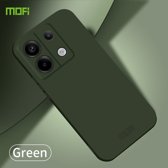 For Xiaomi Redmi Note 13 Pro MOFI Qin Series Skin Feel All-inclusive PC Phone Case(Green)
