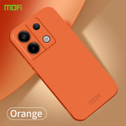 For Xiaomi Redmi Note 13 Pro MOFI Qin Series Skin Feel All-inclusive PC Phone Case(Orange)