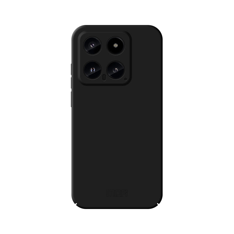 For Xiaomi 14 MOFI Qin Series Skin Feel All-inclusive PC Phone Case(Black) - 14 Cases by MOFI | Online Shopping South Africa | PMC TechLife