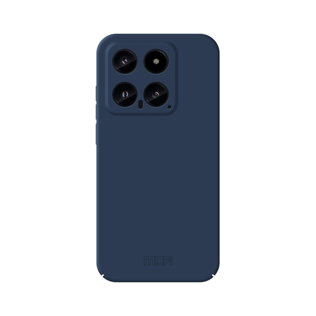 For Xiaomi 14 MOFI Qin Series Skin Feel All-inclusive PC Phone Case(Blue)