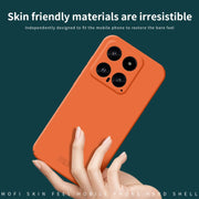 For Xiaomi 14 MOFI Qin Series Skin Feel All-inclusive PC Phone Case(Pink)