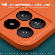 For Xiaomi 14 Pro MOFI Qin Series Skin Feel All-inclusive PC Phone Case(Orange)