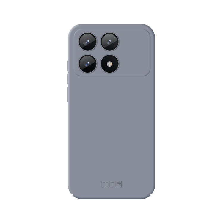 For Xiaomi Redmi K70E MOFI Qin Series Skin Feel All-inclusive PC Phone Case(Gray) - Xiaomi Cases by MOFI | Online Shopping South Africa | PMC TechLife | Buy Now Pay Later Mobicred