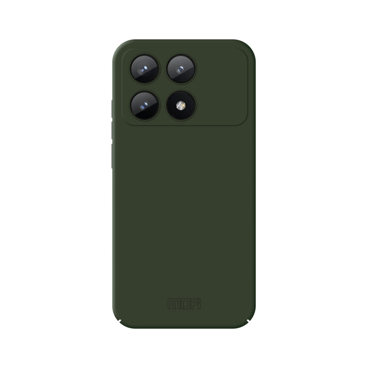 For Xiaomi Redmi K70E MOFI Qin Series Skin Feel All-inclusive PC Phone Case(Green) - free shipping - PMC TechLife - Order now!