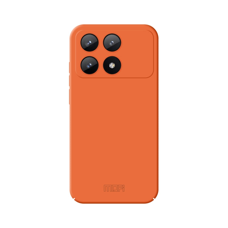 For Xiaomi Redmi K70E MOFI Qin Series Skin Feel All-inclusive PC Phone Case(Orange) - K70E Cases by MOFI | Online Shopping South Africa | PMC TechLife | Buy Now Pay Later Mobicred