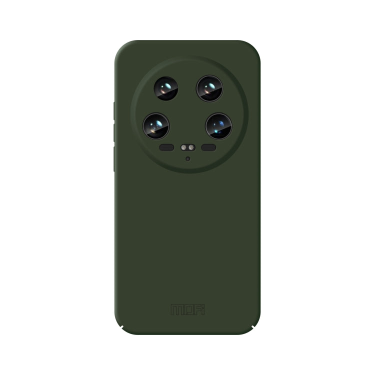 For Xiaomi 14 Ultra MOFI Qin Series Skin Feel All-inclusive PC Phone Case(Green) - 14 Ultra Cases by MOFI | Online Shopping South Africa | PMC TechLife