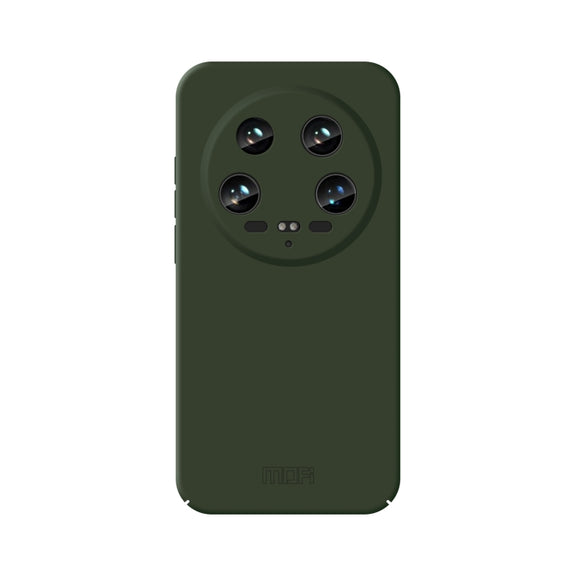 For Xiaomi 14 Ultra MOFI Qin Series Skin Feel All-inclusive PC Phone Case(Green)