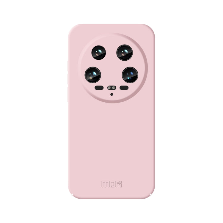 For Xiaomi 14 Ultra MOFI Qin Series Skin Feel All-inclusive PC Phone Case(Pink) - 14 Ultra Cases by MOFI | Online Shopping South Africa | PMC Jewellery | Buy Now Pay Later Mobicred