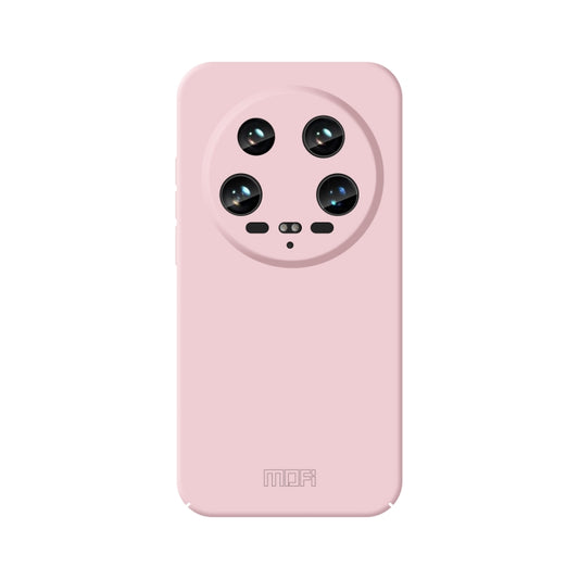 For Xiaomi 14 Ultra MOFI Qin Series Skin Feel All-inclusive PC Phone Case(Pink) - 14 Ultra Cases by MOFI | Online Shopping South Africa | PMC Jewellery | Buy Now Pay Later Mobicred
