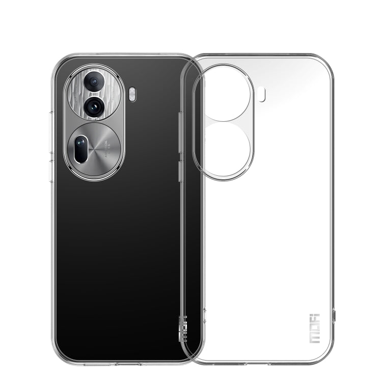 For OPPO Reno11 China MOFI Ming Series Ultra-thin TPU Phone Case(Transparent) - Reno11 Cases by MOFI | Online Shopping South Africa | PMC TechLife