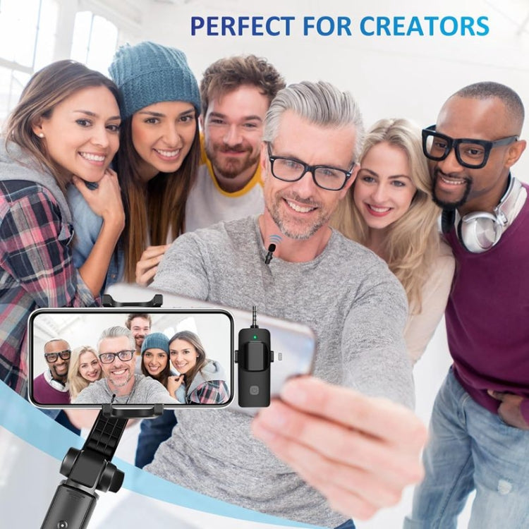 2 in 1 Wireless Lavalier Microphones for iPhone / Android - Microphone by PMC TechLife | Online Shopping South Africa | PMC TechLife | Buy Now Pay Later Mobicred