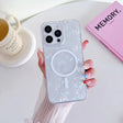 For iPhone 14 Pro Shell Texture MagSafe TPU Phone Case(Dazzling) - iPhone 14 Pro Cases by PMC TechLife | Online Shopping South Africa | PMC TechLife