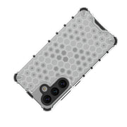 For Samsung Galaxy S24 5G Shockproof Honeycomb Phone Case(Black)