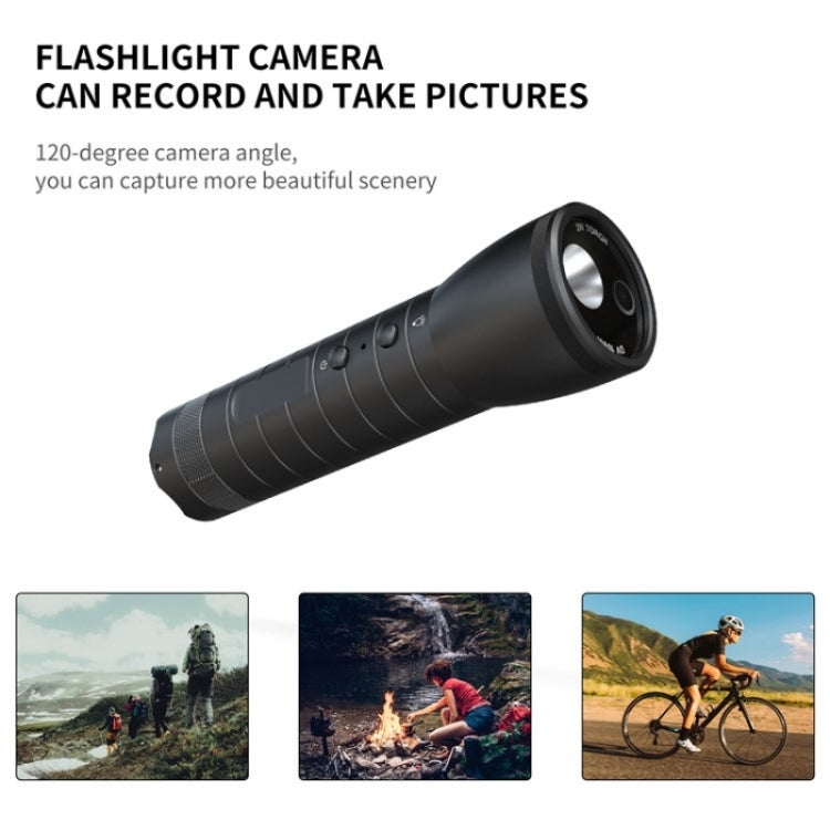 H51 Bike Video Recorder Flashlight Compass Motorcycle Helmet Camera Generalplus HD Sports Camera - Sports Camera by PMC TechLife | Online Shopping South Africa | PMC TechLife | Buy Now Pay Later Mobicred