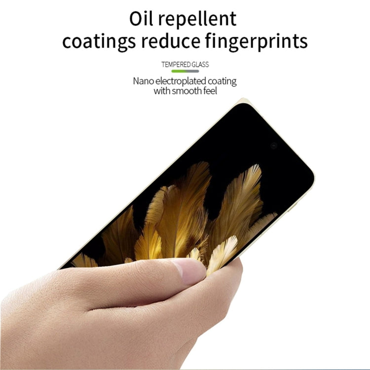 For OPPO Find N3 MOFI 9H 2.5D Full Screen Tempered Glass Film(Black) - OPPO Tempered Glass by MOFI | Online Shopping South Africa | PMC TechLife | Buy Now Pay Later Mobicred