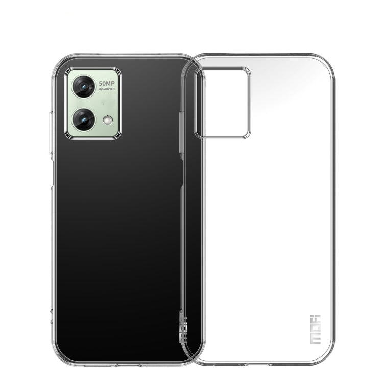 For Motorola Moto G84 MOFI Ming Series Ultra-thin TPU Phone Case(Transparent) - Motorola Cases by MOFI | Online Shopping South Africa | PMC TechLife