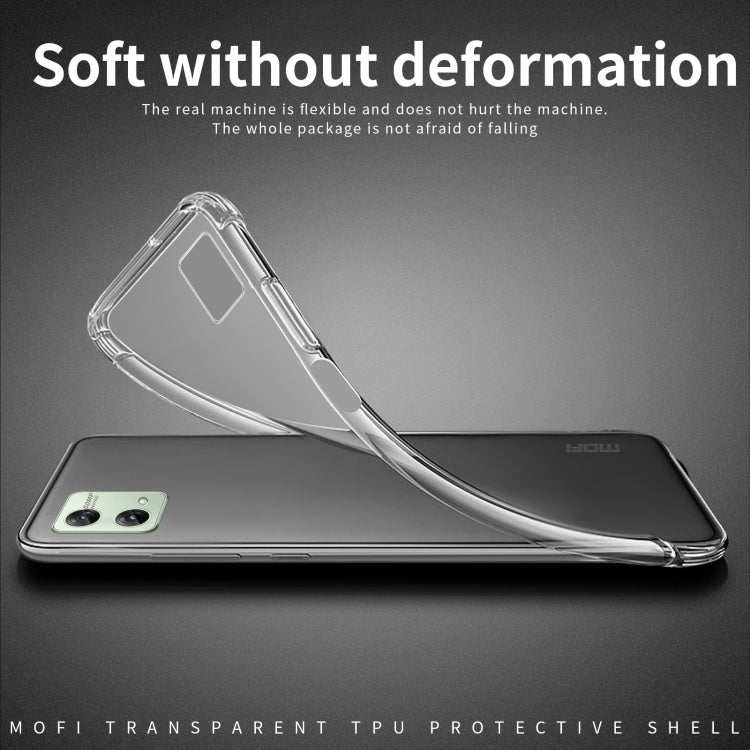 For Motorola Moto G84 MOFI Ming Series Ultra-thin TPU Phone Case(Transparent) - Motorola Cases by MOFI | Online Shopping South Africa | PMC TechLife