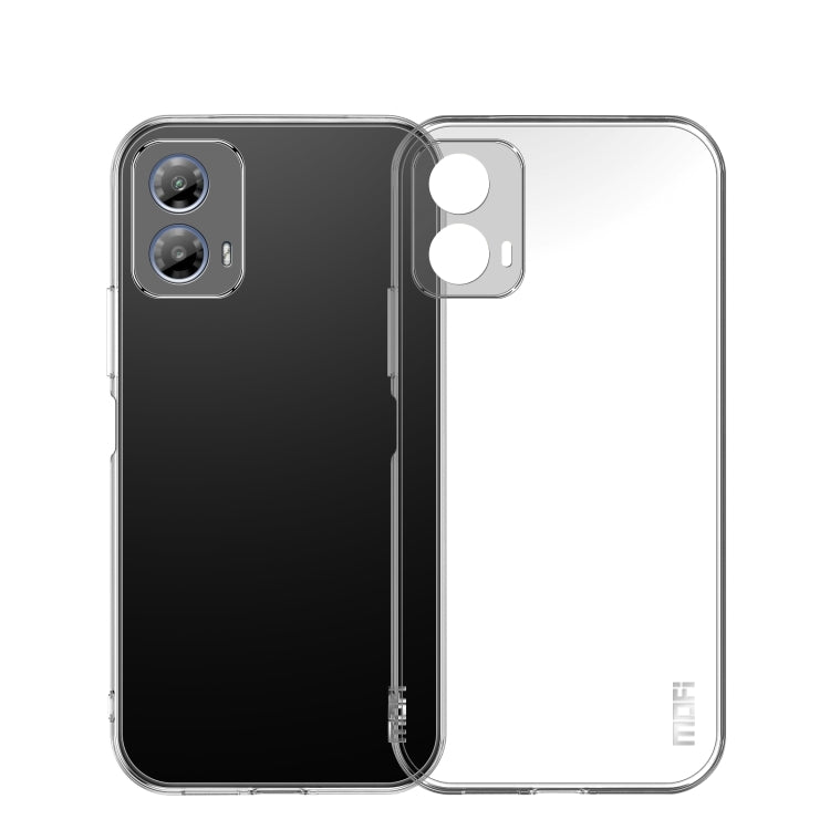 For Motorola Moto G34 MOFI Ming Series Ultra-thin TPU Phone Case(Transparent) - Motorola Cases by MOFI | Online Shopping South Africa | PMC TechLife