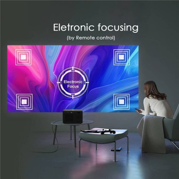 Y7 Portable HD Projector Media Player(EU Plug) - LED Projector by PMC TechLife | Online Shopping South Africa | PMC TechLife | Buy Now Pay Later Mobicred