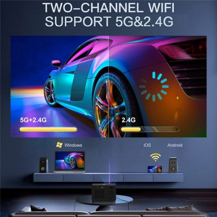 Y7 Portable HD Projector Media Player(EU Plug) - LED Projector by PMC TechLife | Online Shopping South Africa | PMC TechLife | Buy Now Pay Later Mobicred