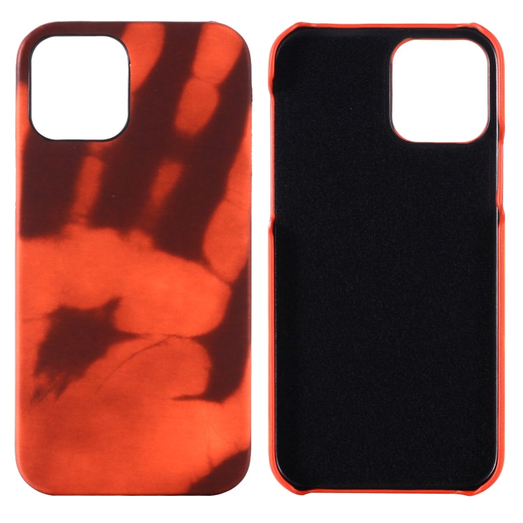 For iPhone 15 Pro Thermal Sensor Discoloration Silicone Phone Case(Black Red) - iPhone 15 Pro Cases by PMC TechLife | Online Shopping South Africa | PMC TechLife