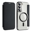For Samsung Galaxy S22+ 5G Shield MagSafe RFID Anti-theft Leather Phone Case(Black) - Galaxy S22+ 5G Cases by PMC TechLife | Online Shopping South Africa | PMC TechLife | Buy Now Pay Later Mobicred