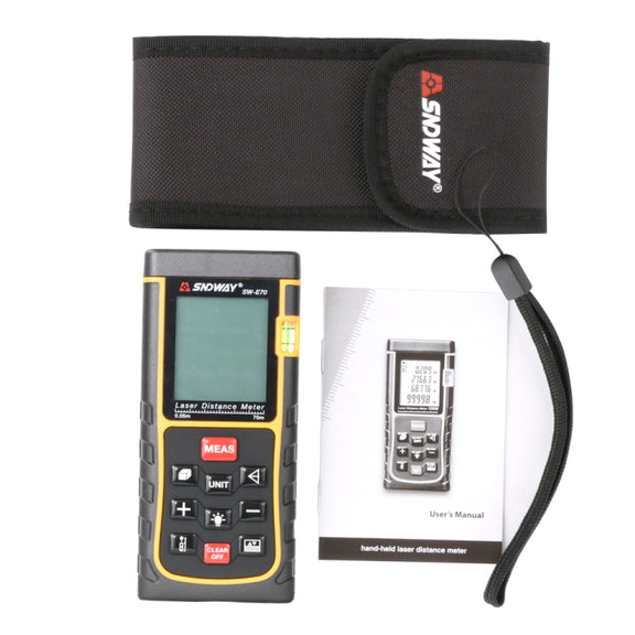 SNDWAY Handheld Laser Range Finder SW-E70