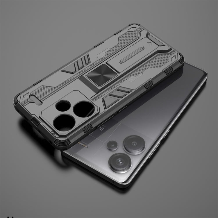 For Redmi Note 13 Pro+ Supersonic Armor PC Hybrid TPU Phone Case(Grey) - Note 13 Pro+ Cases by PMC TechLife | Online Shopping South Africa | PMC TechLife | Buy Now Pay Later Mobicred