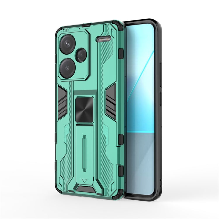 For Redmi Note 13 Pro 5G Supersonic Armor PC Hybrid TPU Phone Case(Green) - Note 13 Pro Cases by PMC TechLife | Online Shopping South Africa | PMC TechLife | Buy Now Pay Later Mobicred