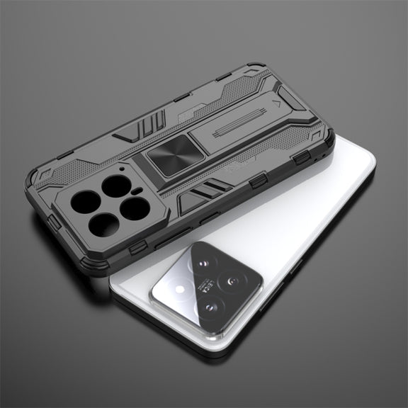 For Xiaomi 14 Supersonic Armor PC Hybrid TPU Phone Case(Green)