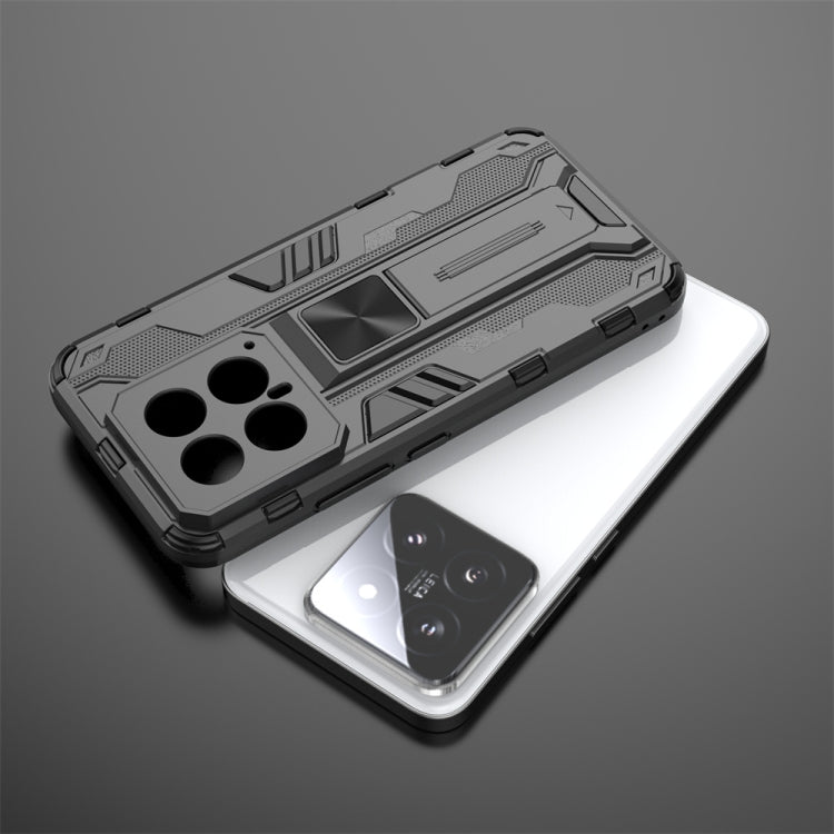 For Xiaomi 14 Supersonic Armor PC Hybrid TPU Phone Case(Green)