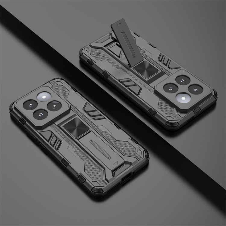 For Xiaomi 14 Pro Supersonic Armor PC Hybrid TPU Phone Case(Black) - 14 Pro Cases by PMC TechLife | Online Shopping South Africa | PMC TechLife | Buy Now Pay Later Mobicred