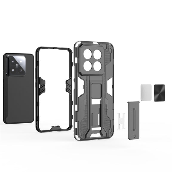 For Xiaomi 14 Pro Supersonic Armor PC Hybrid TPU Phone Case(Green)