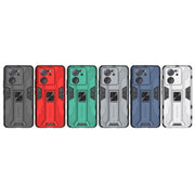 For Xiaomi 13T Supersonic Armor PC Hybrid TPU Phone Case(Red)
