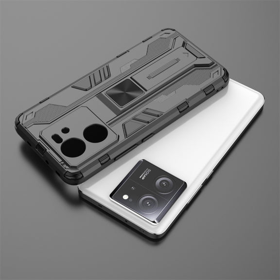 For Xiaomi 13T Supersonic Armor PC Hybrid TPU Phone Case(Blue)