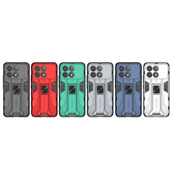 For Redmi K70 Pro Supersonic Armor PC Hybrid TPU Phone Case(Black)